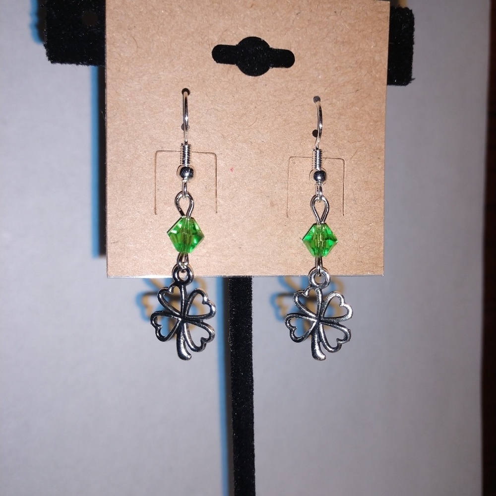 St. Patrick's Day earrings